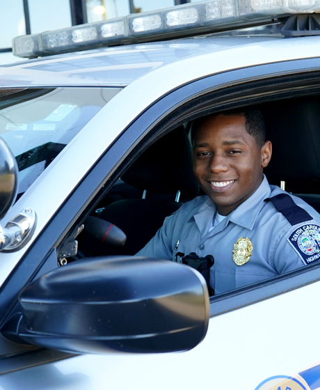 male highway patrol officer