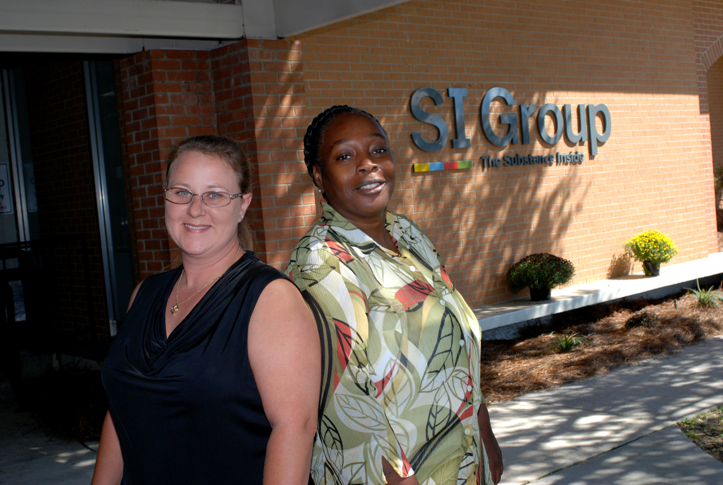 Photo of Administrative Office Technology graduates Melissa Smith and Mary Johnson