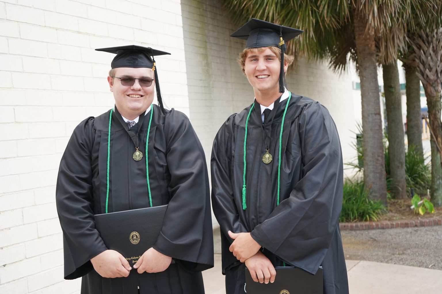 two graduates