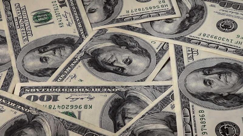 Hundred dollar bills