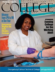 cover with black female health science student