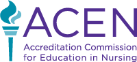 Nursing Accrediting agency (ACEN) logo